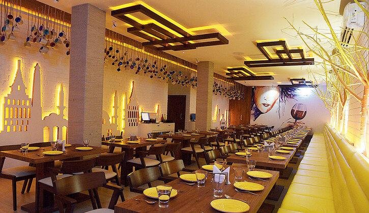 Spice Kraft restaurant interior by Mittra Decor